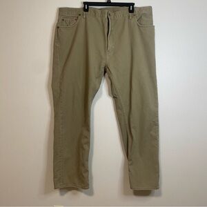 Mens polo by Ralph Lauren size 46Bx32 Classic Beige Casual Pants